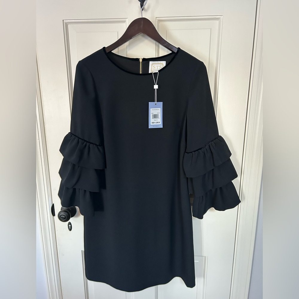 Sail to Sable, black dress, size 6